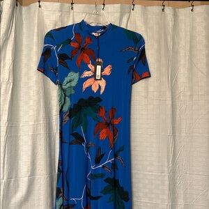 The Kit Lola Dress Azure Upstate Florals - S